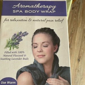 Aromatherapy spa relaxation wrap
